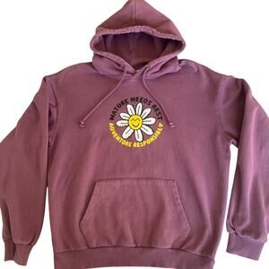 Parks Project Nature Needs Rest Hoodie in Soft Purple Size Large